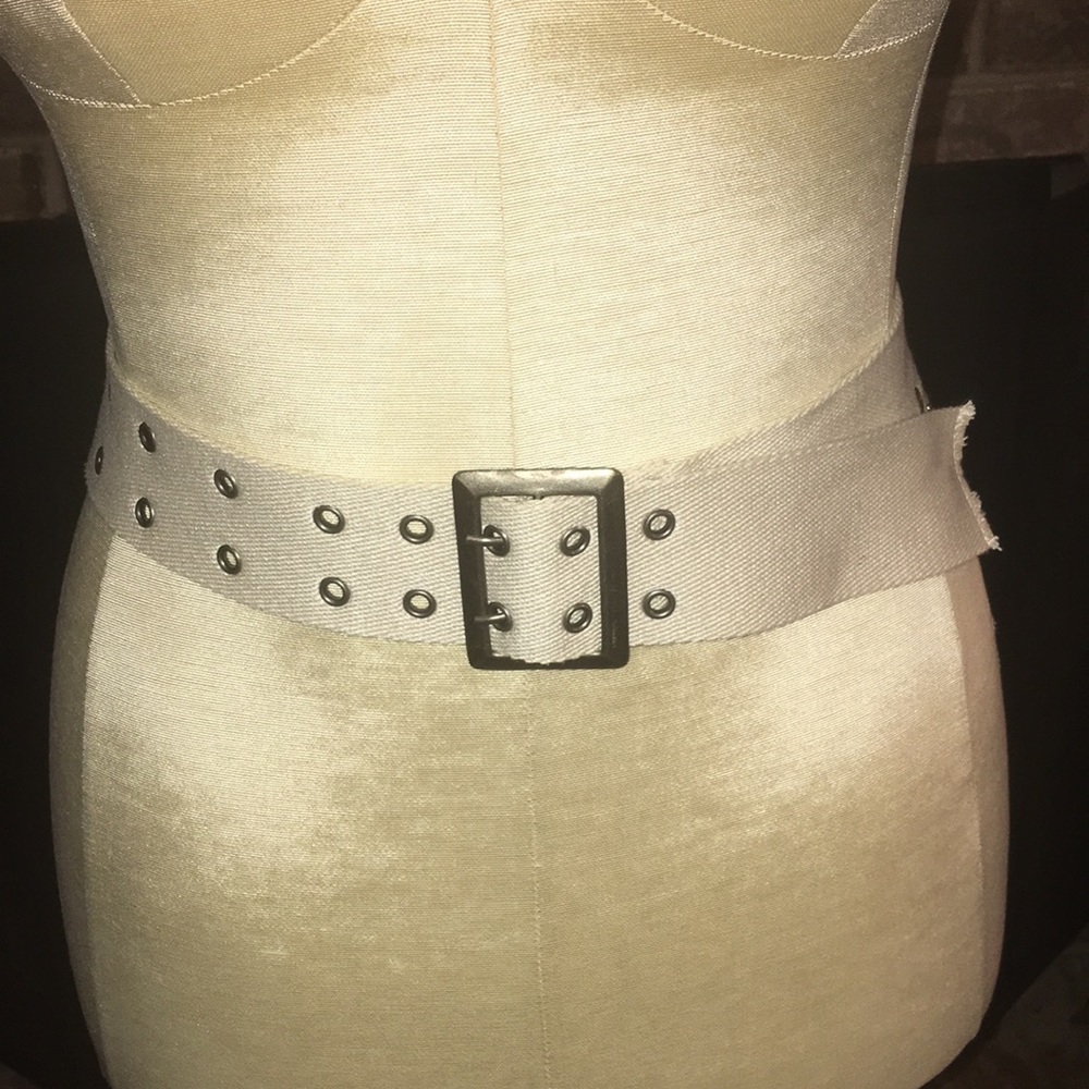 Lane Bryant khaki woven belt - size 20